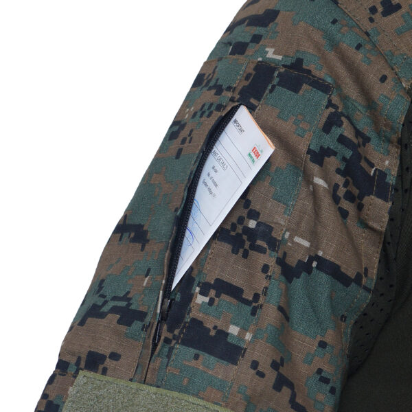 Tactical Shirt Digi Camo Sleeve Pocket