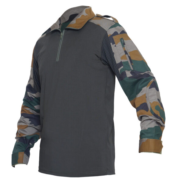 Tactical Shirt Elite Camo Side View