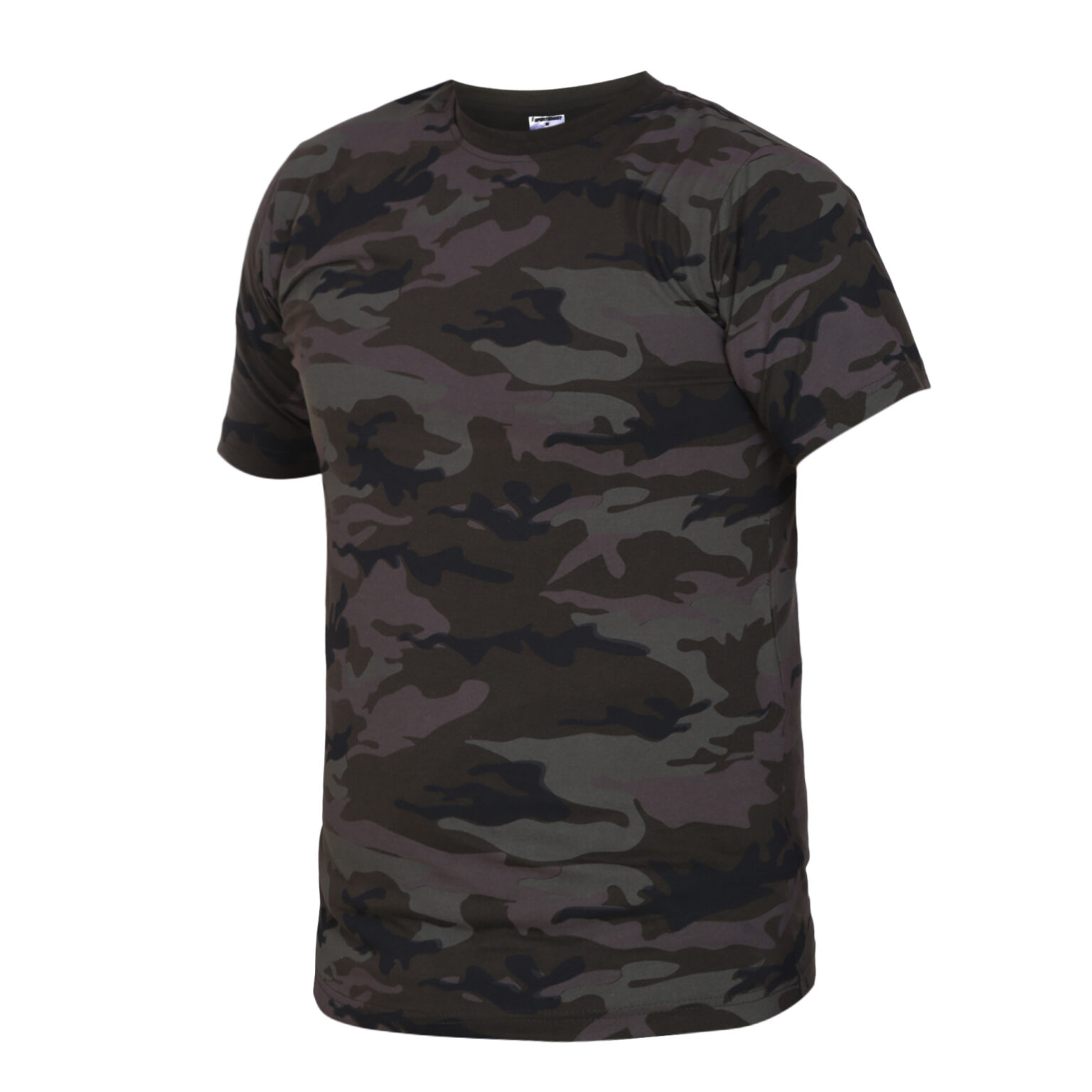 Camouflage Side Slit Tee